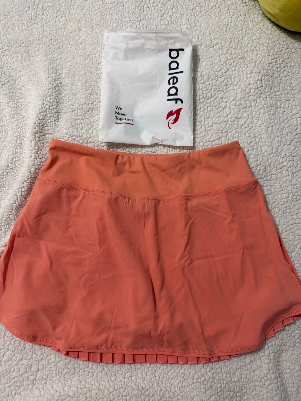 Baleaf Coral Pleated Athletic Skort